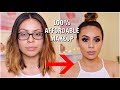 DRUGSTORE MAKEUP TRANSFORMATION: GET READY WITH ME | JuicyJas