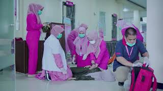 Simulasi Bantuan Hidup Dasar (BHD) dan Code Blue