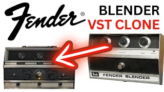 FENDER BLENDER CLONE | Cobra Fuzz VST AAX AU Plugin FIRST LOOK Safari Pedals screenshot 2
