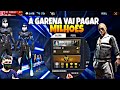 BLACKN444 DESCOBRE O PRIMEIRO PLAYER DE FREEFIRE E A GARENA DIZ VALER MILHÕES ?? YGORX TA DIFERENTE