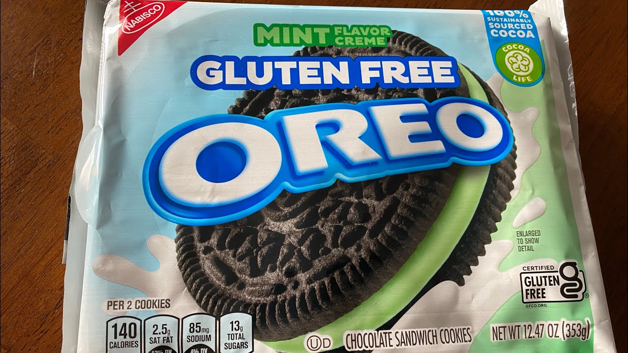 MINT GLUTEN FREE Oreo Review YouTube