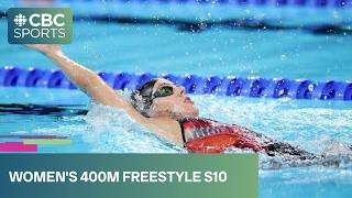 Montreals Aurélie Rivard in womens 400m freestyle S10 final at Para Pan Pacific Championships