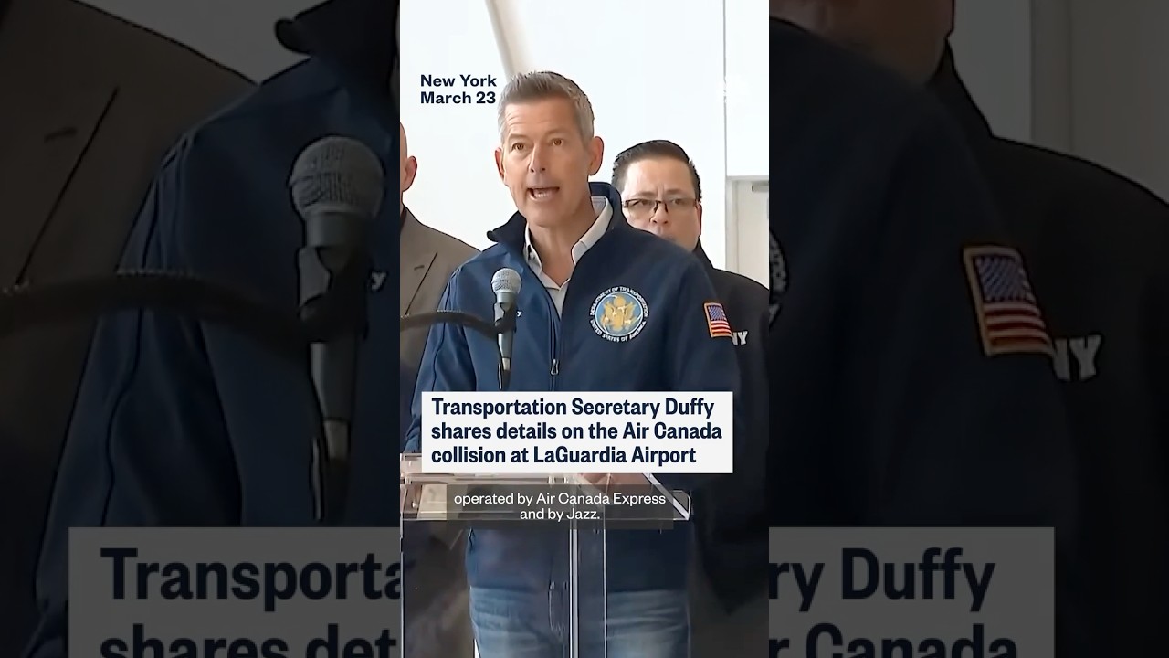 Transportation Secretary Duffy shares details on Air Canada collision at LaGuardia