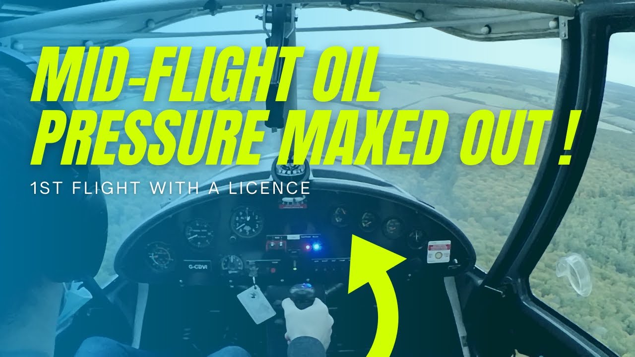 Midflight Oil Pressure Maxed Out! YouTube