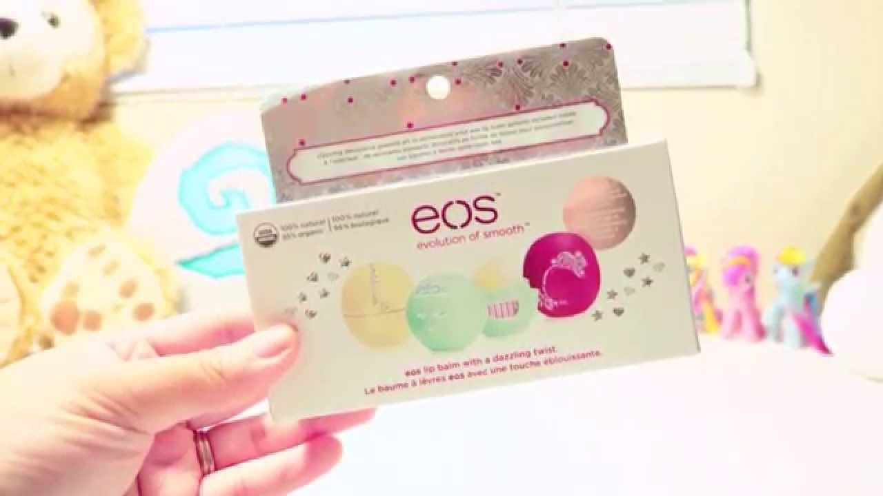 EOS Holiday 2015 Gift set with DIY stickers YouTube