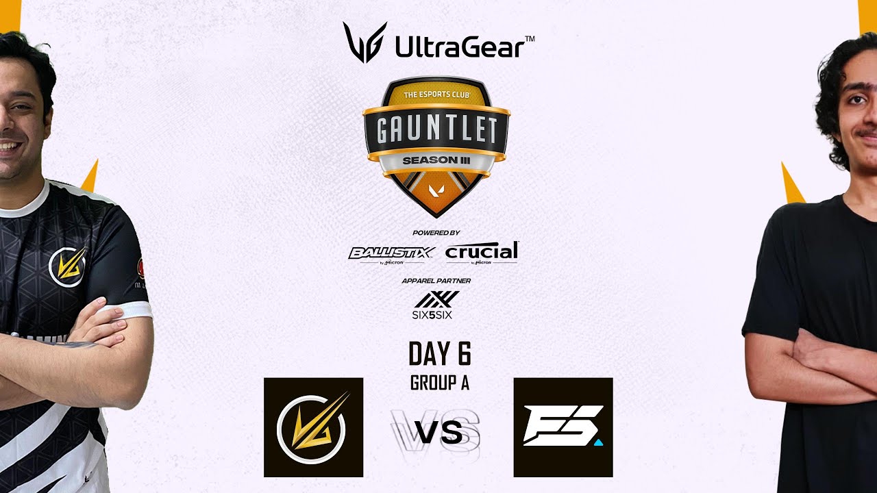 VELOCITY GAMING VS FS ESPORTZ | TEC GAUNTLET SEASON 3 | GROUP A | DAY 6 | BO3