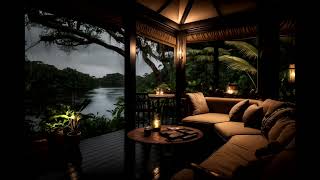 Fiji Cabana Ambience - Relaxing Rain Sounds for a Peaceful Sleep, Study, Meditation
