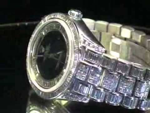 rolex baguette diamond