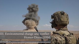 Environmental change and conflict