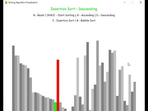 Sorting Algorithm Visualizer Demo