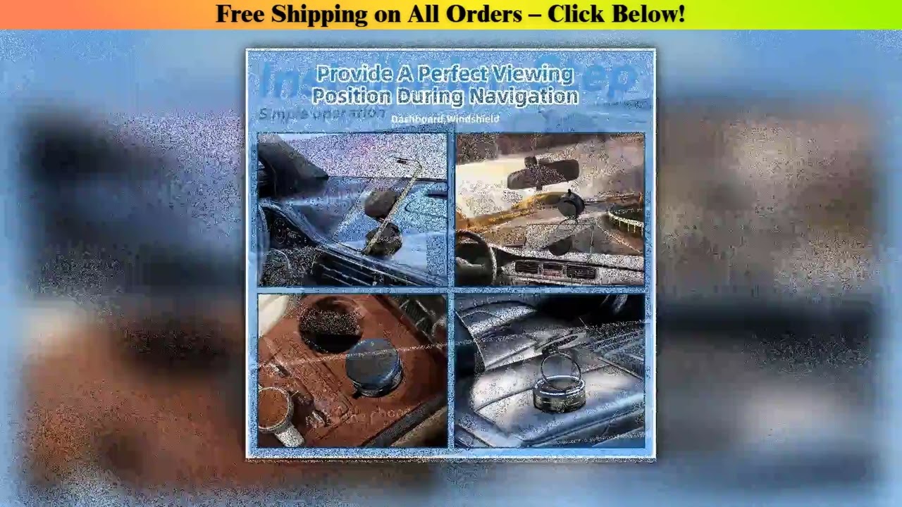 Upgraded 360Vacuum Magnetic Phone Holder, Magnetic Car Phone Mount, Hands-Free Suction Cup Phone