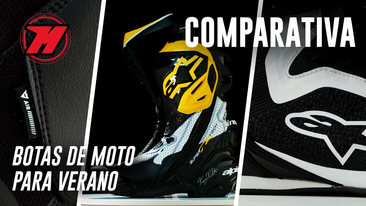 LAS 5 MEJORES BOTAS de moto para verano 🔥🔝 