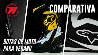 LAS 5 MEJORES BOTAS de moto para verano - YouTube