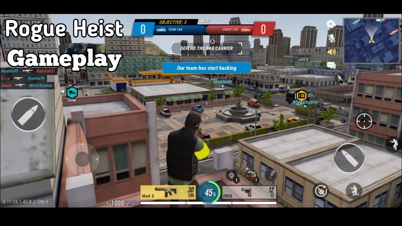 Rogue Heist Gameplay | Game From India Developer | Android Gameplay | GAMEREV
