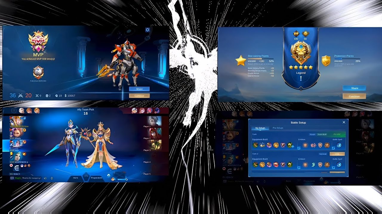 Road to Mythic 🏆 legend I ⭐⭐⭐⭐⭐ (Hylos best build and gameplay)