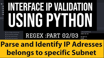 Cisco Interface:Parse and Identify IP Adresses belongs to specific Subnet:IPAddress Library Tutorial