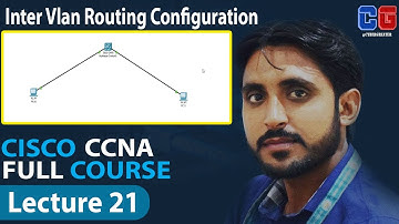 Lecture 21: How to configure Inter Vlan Routing step by step in Urdu & Hundi #routing #vlan #switch