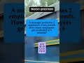 Manager Promotes 2 Employees/Month – How Many in 6 Months? #shorts