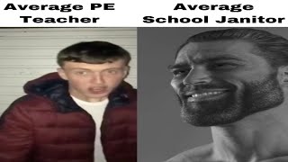 Average Pe Teacher Vs Average School Janitor