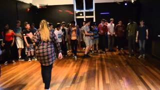 Cadets dance at RAF Benson summer camp 2015