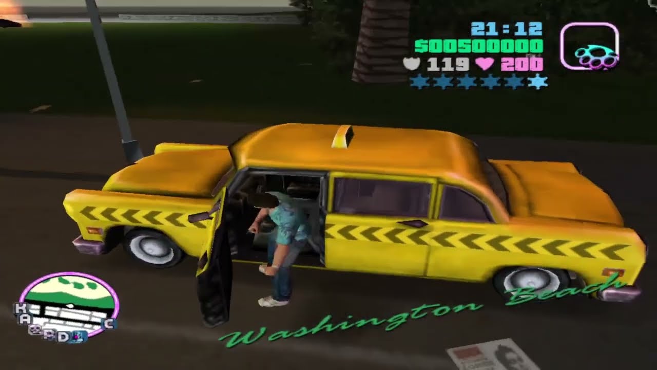 Why GTA Vice City Taxi Mission Is A Game Changer YouTube 