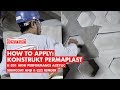 How to apply konstrukt permaplast k201 high performance acrylic skimcoat and k222 render