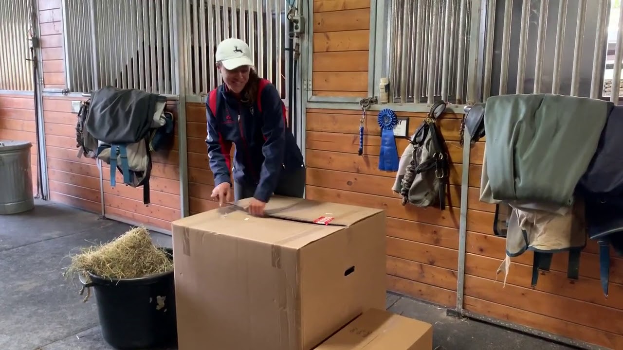 Lynn Symansky and Haygain hay steamer