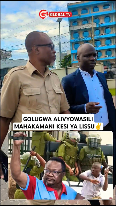 GOLUGWA ALIVYOWASILI MAHAKAMANI KESI YA LISSU✌ #breaking #lissu #chadema