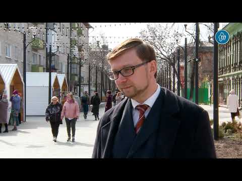 Около 100 люков установили на пешеходной улице Дзержинского в Тюмени