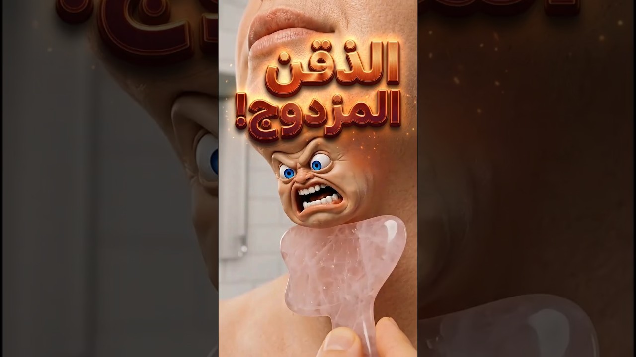الذقن المزدوج بتكبر ليه؟ 😱 الحل أبسط مما تتخيل!
