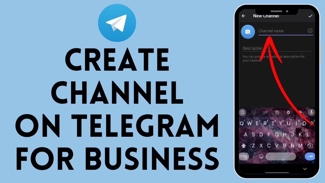 How to Create Telegram Channel For Business (2024) - YouTube