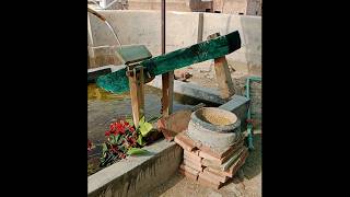 water Powered Pounder Corn Mill  ep-71 Diy Water Powered Pounder Corn Machine 11