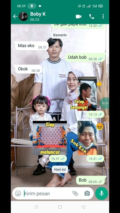 Stiker Bergerak di WhatsApp