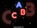 Learn ABC Song for Kids (A-Z) ✨💖 Sparkling Alphabet Phonics #shorts #abcd #learning #magic