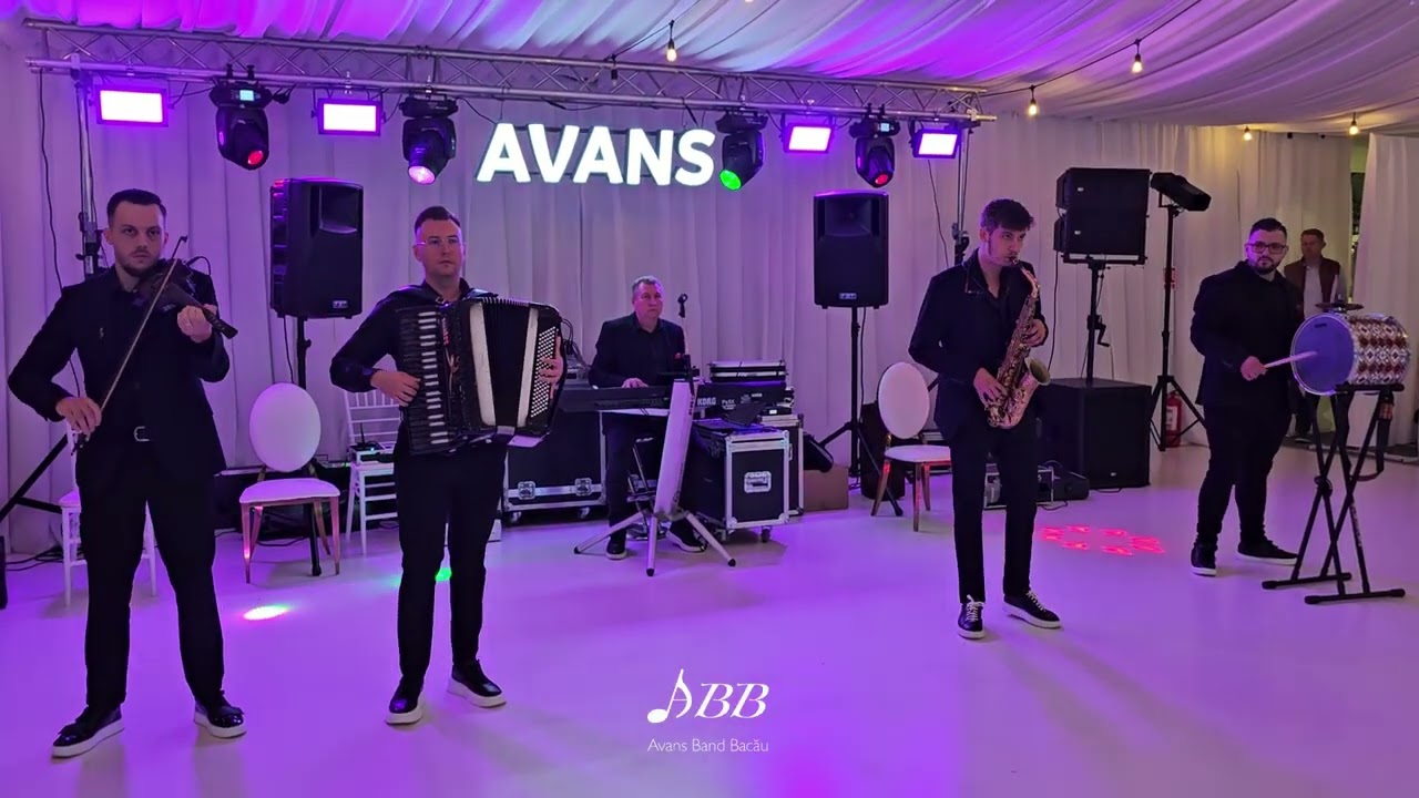 🔴Avans Band Bacău🔴 "Program instrumental" - Formație nuntă Bacău, Iași, Roman, Focșani, Neamt