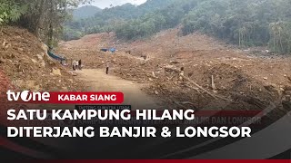 Kampung di Tapanuli Tengah Rata dengan Tanah Akibat Banjir dan Longsor | Kabar Siang