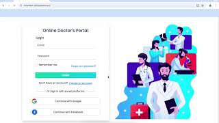 Doctor Portal Demo