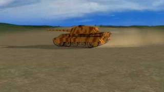 Tank simulator openGL demo II