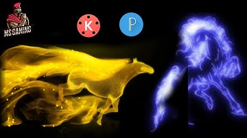 How to Make a Running Panther Intro Tutorial In Kinemaster & PixelLab || MS Gaming || #msgaming