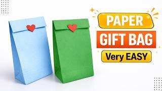 How To Make A Paper Bag Gift Bag Making