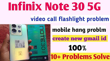 Infinix Note 30 5G Problem Solve || Infinix note 30 hidden features | Video Call Flashlight | Review