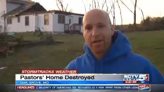 Pastors speaks after home destroyed by tornado in Oak Grove   KAIT Jonesboro AR   Region 8 News weat