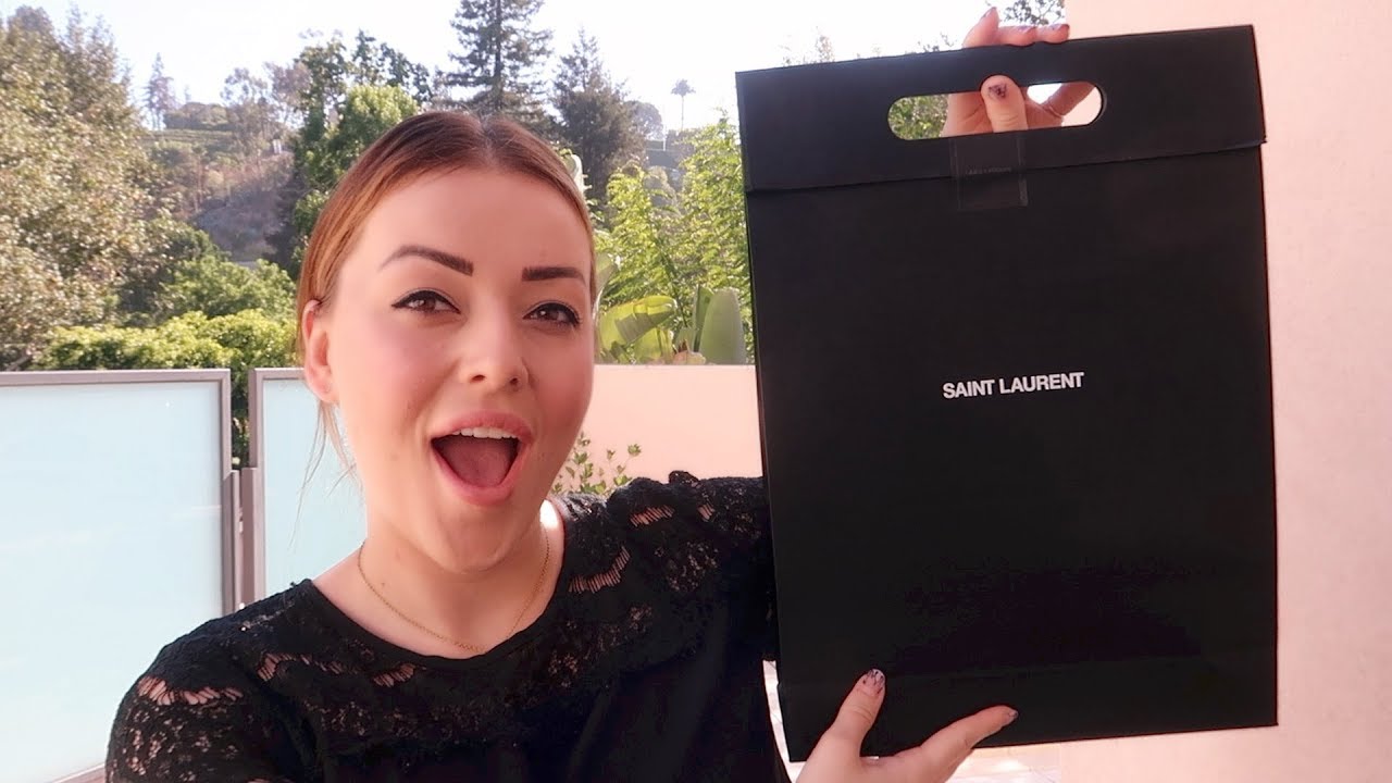 Unboxing nieuwe designer tas in LA! ❤ Yves Saint Laurent | Beautygloss