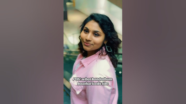 எல்லாவற்றையும் சொல்லும் தருணத்தில் பிடிபட்டேன் 🌸 #POV #KandathumKaathal #LoveAtFirstSight #TamilReels