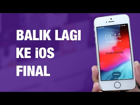 Cara Downgrade iOS 12 Beta ke iOS 11 Final di iPhone