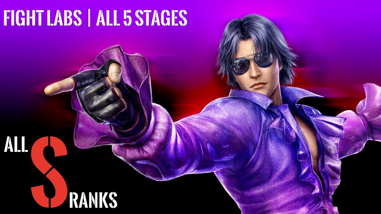 TEKKEN TAG TOURNAMENT 2 | FIGHT LAB | Full Walkthrough (All 5 Stages) | All S Ranks