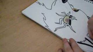 youtube how to draw a wolf 3