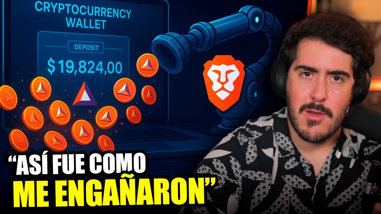 Acquaviva revela la ESTAFA del navegador Brave (y cómo le hicieron perder dinero)