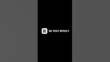 3D TEXT EFFECT CHALLENGE IN CAPCUT #shorts #capcut #capcuttutorial #edit #editing #videoediting