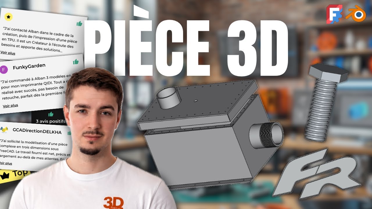 créer ta pièce 3D sur-mesure en 24h